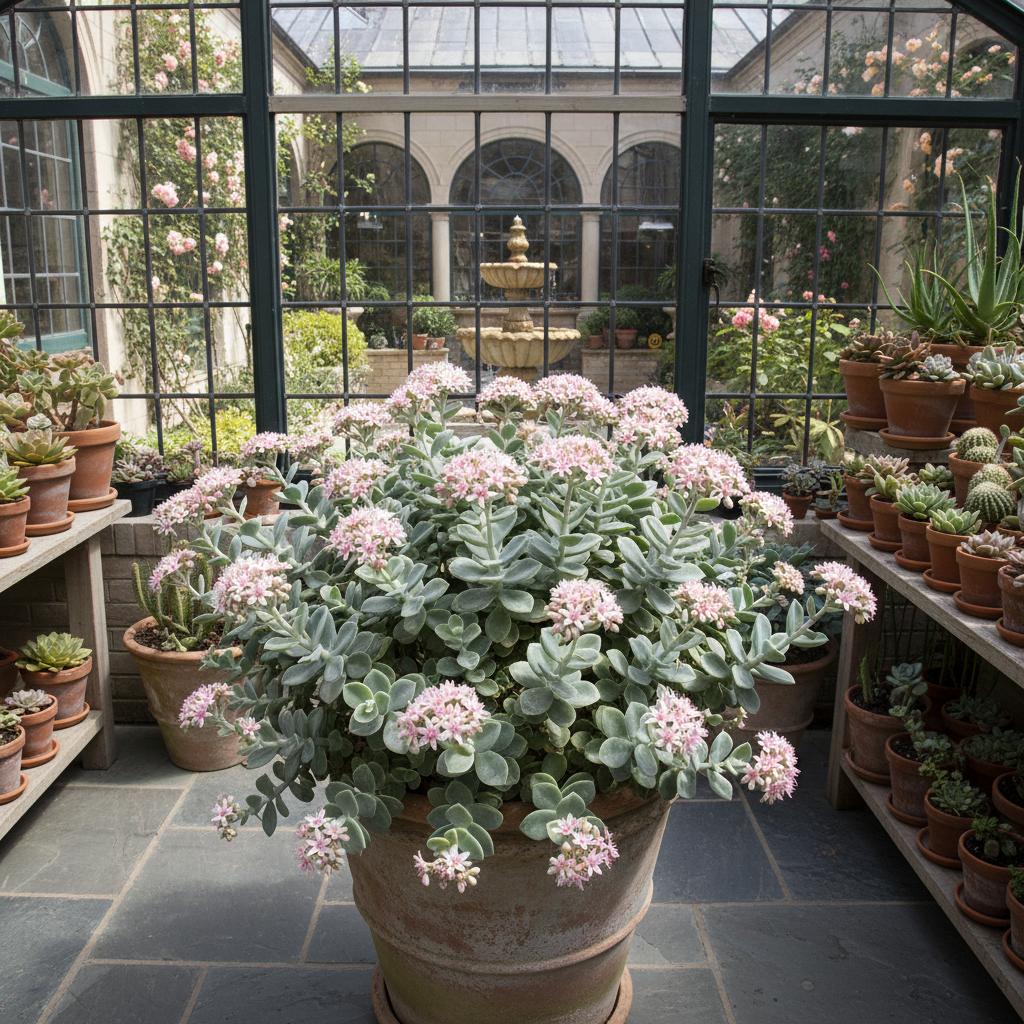 Silberfrühling Dickblatt (Crassula 'Silver Springtime')