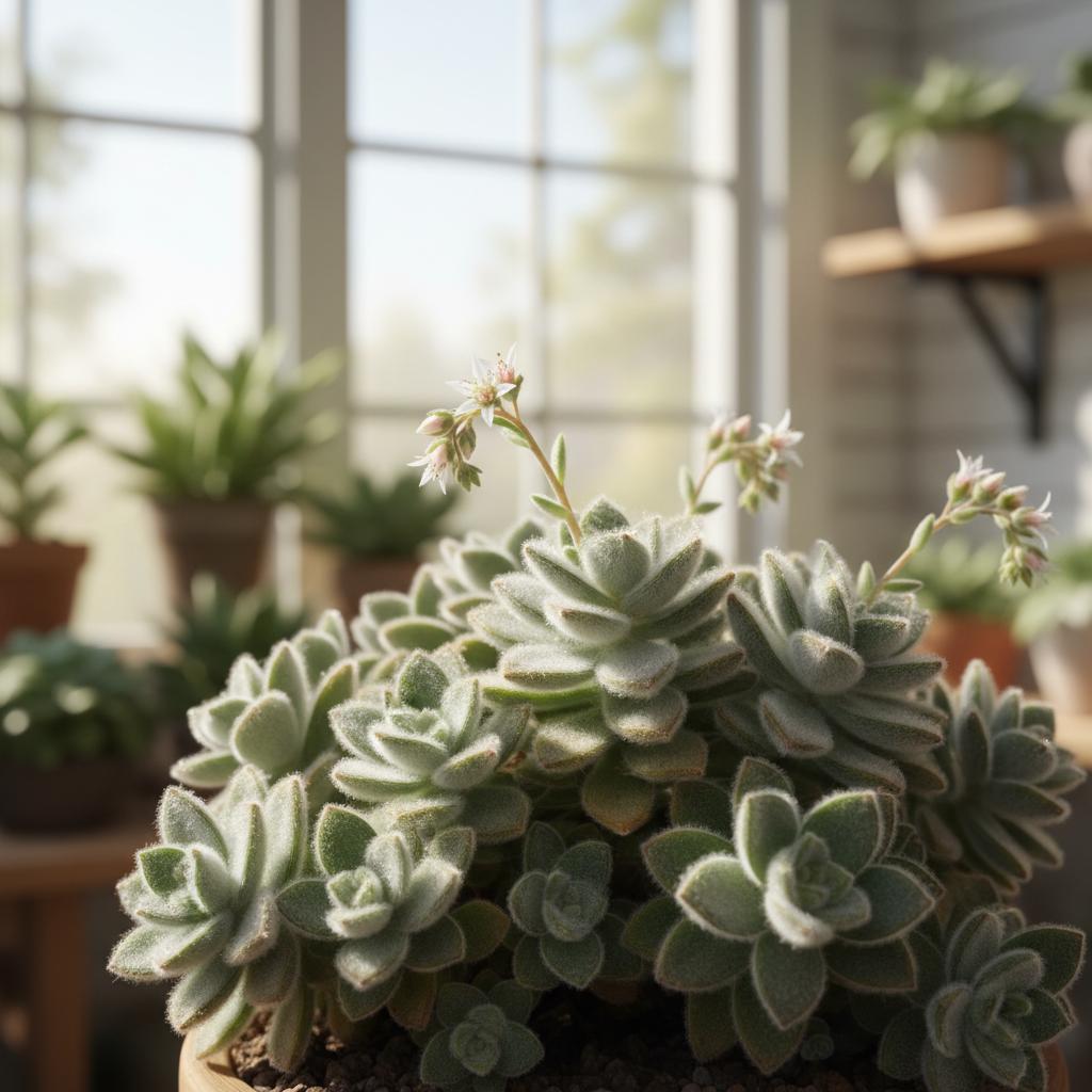 Wollige Dickblatt (Crassula lanuginosa)