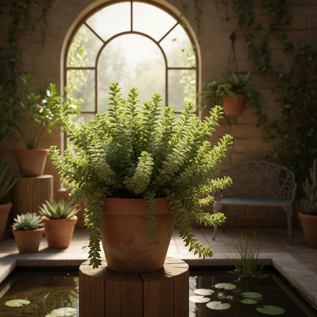 Lykopodium-Dickblatt (Crassula lycopodioides)