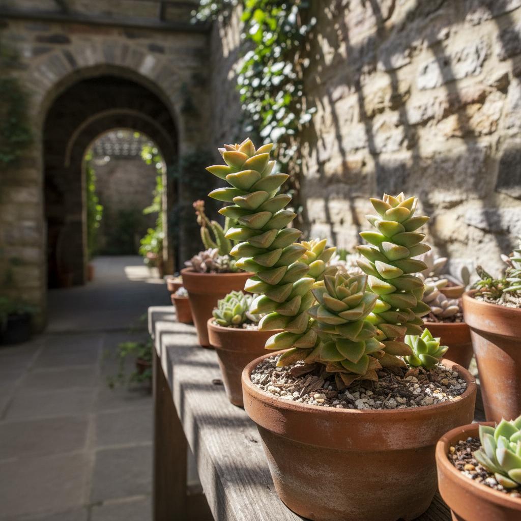 Pyramiden-Crassula (Crassula pyramidalis)
