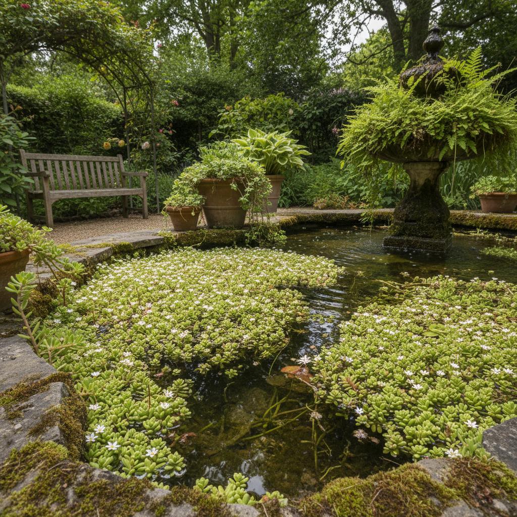 Teich-Crassula (Crassula helmsii)