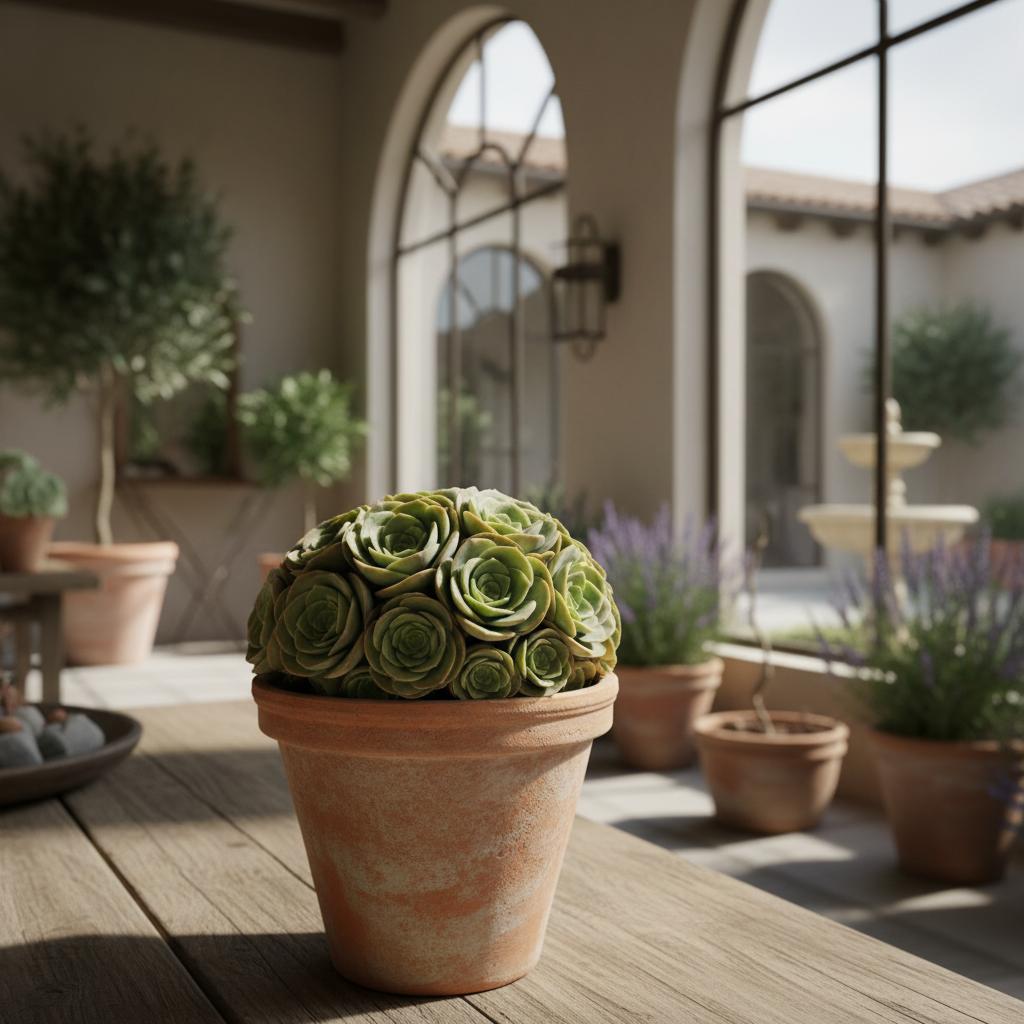 Halbkugel-Fetthenne (Crassula hemisphaerica)