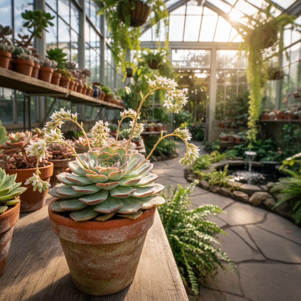 Rundblättrige Dickblatt (Crassula orbicularis)