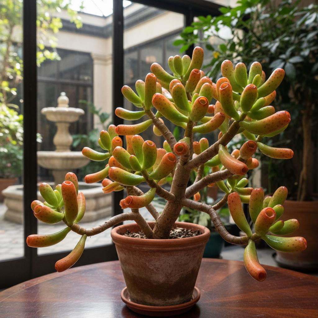 Gollum-Pfennigbaum (Crassula ovata 'Gollum')