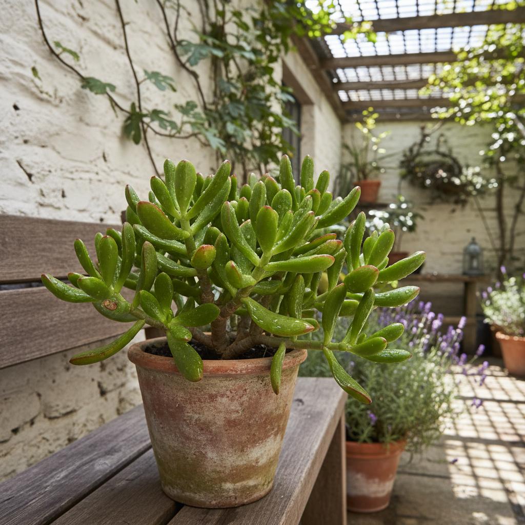 Geldbaum 'Hobbit' (Crassula ovata 'Hobbit')