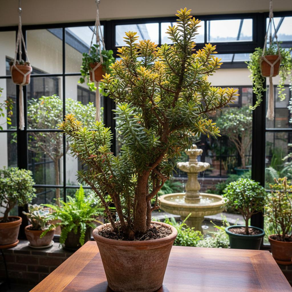 Vierkantige Dickblatt (Crassula tetragona)