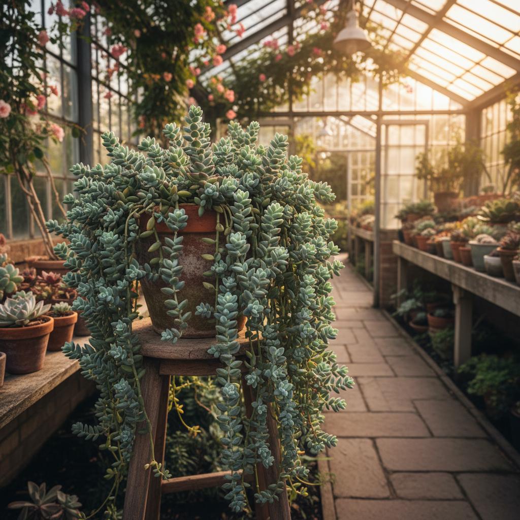 Hottentot-Crassula (Crassula x rupestris f. marnieriana 'Hottentot')