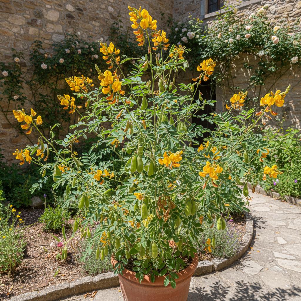 Gelbe Krotalaria (Crotalaria pallida)