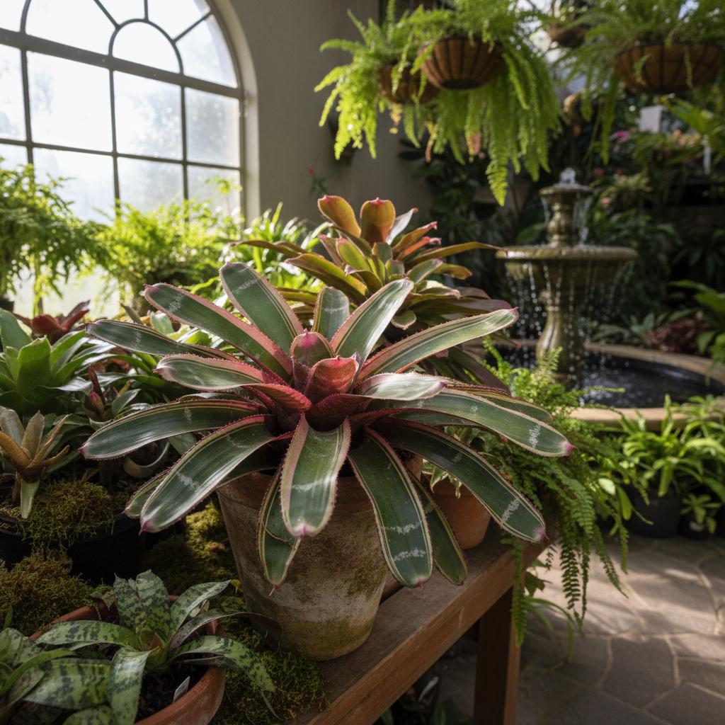 Cryptanto a due fasce (Cryptanthus bivittatus)