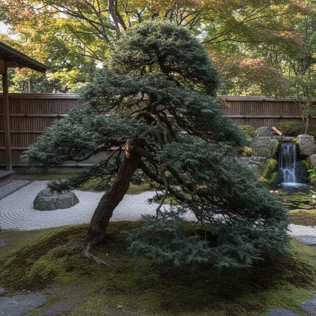 Schwarzer Drache Japanische Zeder (Cryptomeria japonica 'Black Dragon')