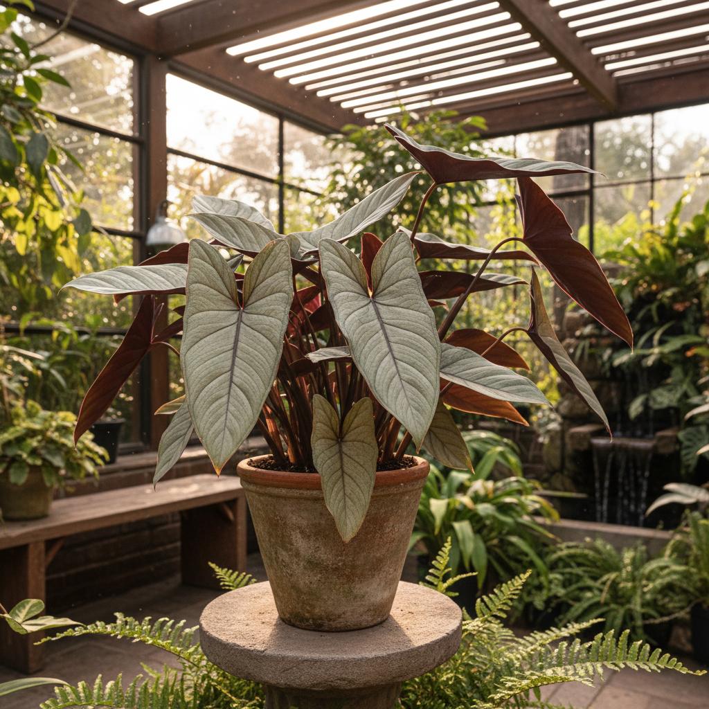 Graue Ctenanthe (Ctenanthe setosa 'Grey Star')