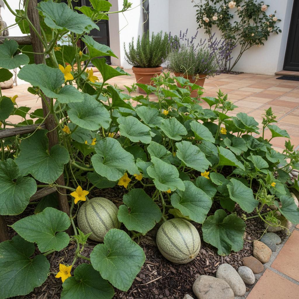 Melone (z. B. Honigmelone (Cucumis melo)