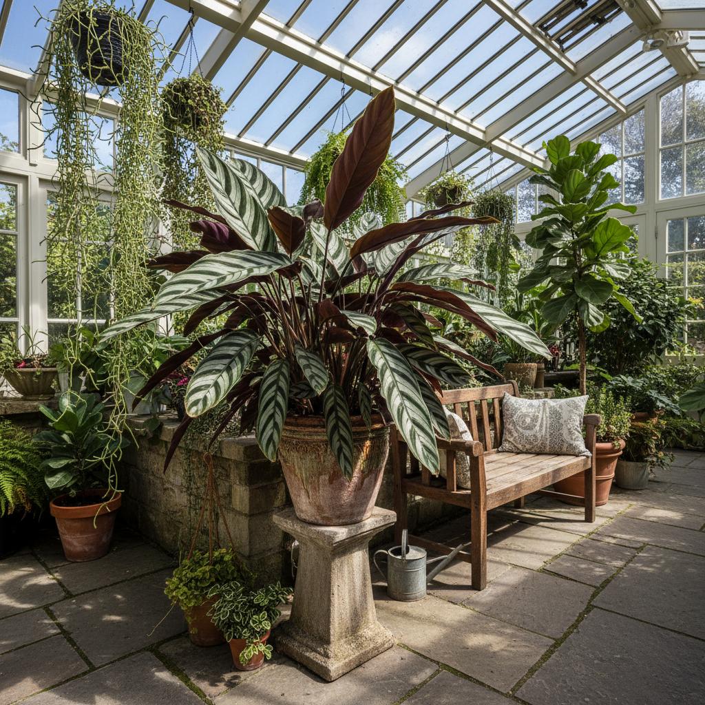 Ctenanthe setosa (Pianta delle preghiere minore) (Ctenanthe setosa)