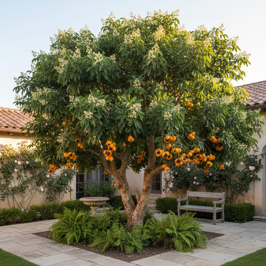 Möhrenholzbaum (Cupaniopsis anacardioides)