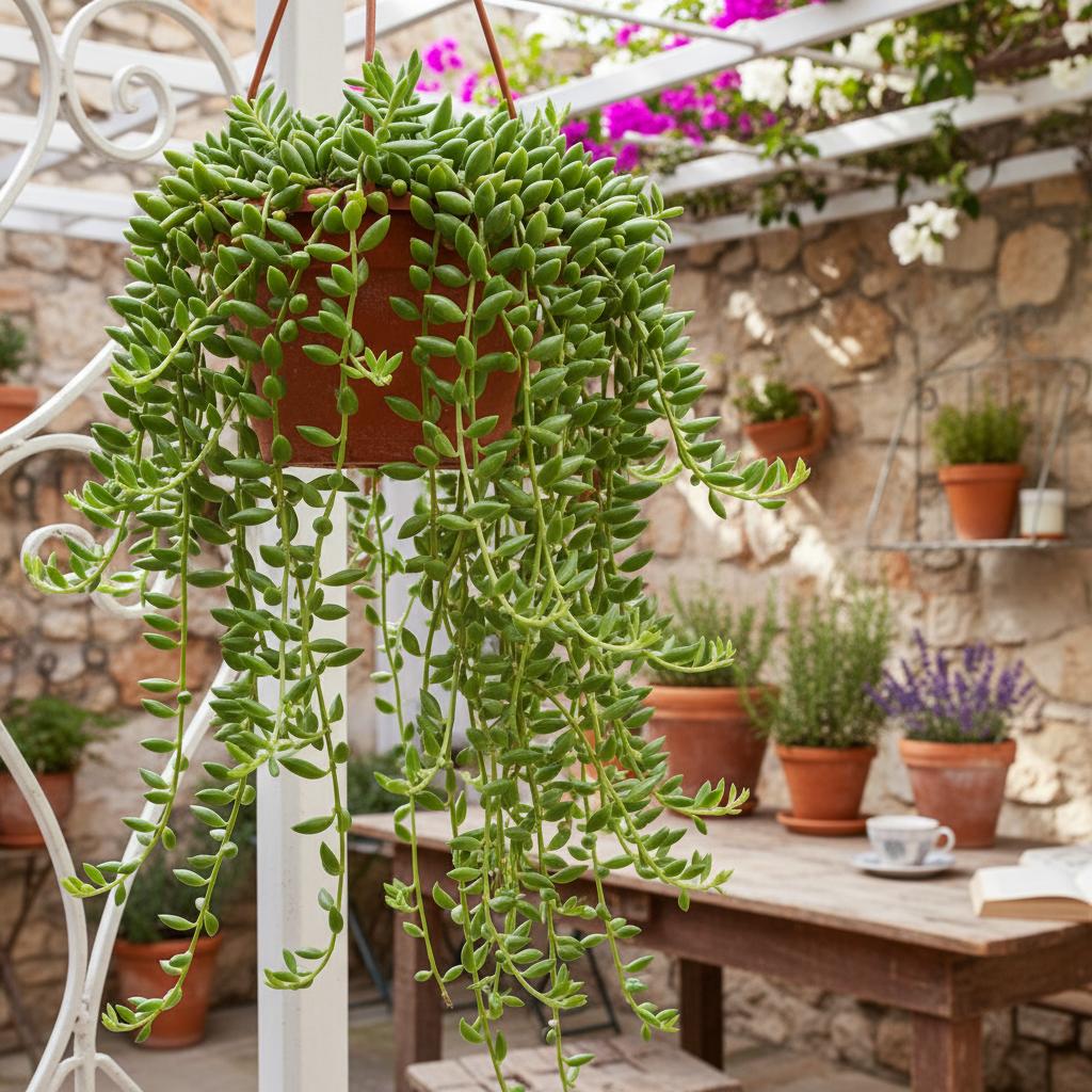 Perlenkette (Curio radicans)