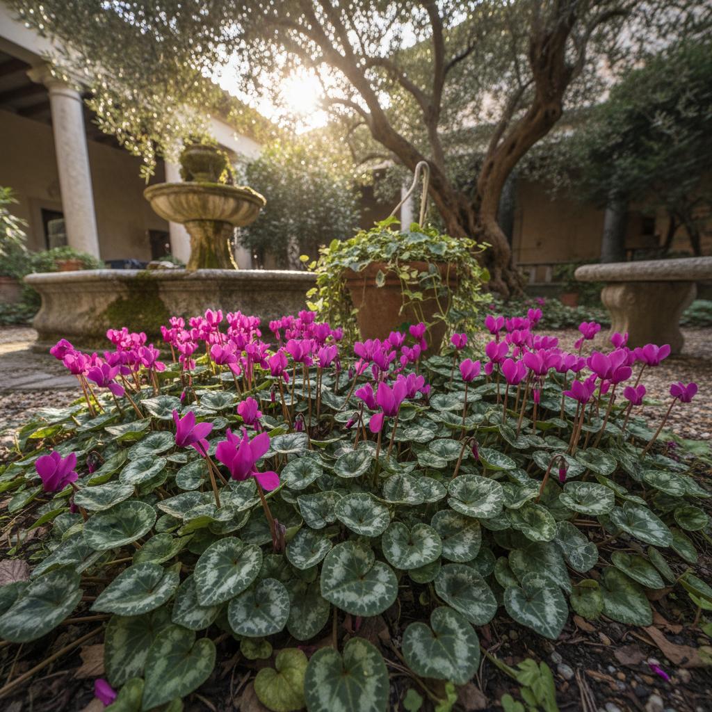 Frühlings-Alpenveilchen (Cyclamen repandum)