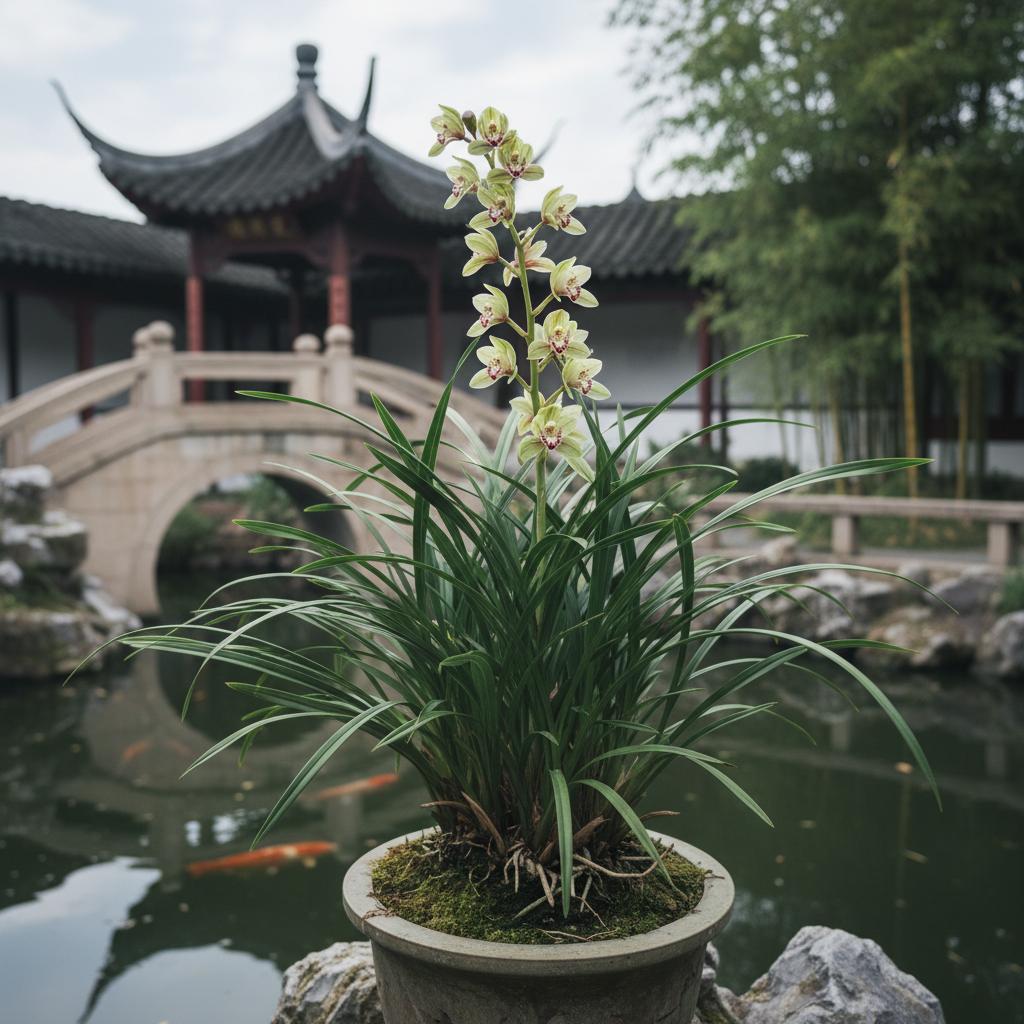 Fabers Cymbidium (Cymbidium faberi)