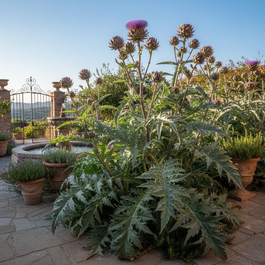Kartoffelkohl (Cardun) (Cynara cardunculus)