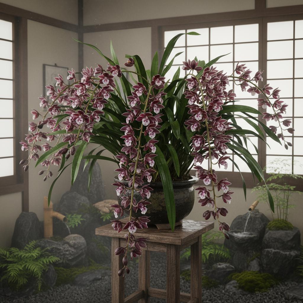 Devonische Cymbidie (Cymbidium devonianum)