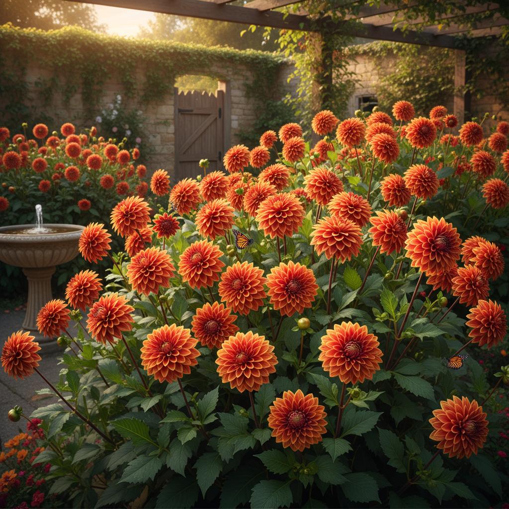 Dahlie 'Senior’s Hope' (Dahlia variabilis 'Senior’s Hope')