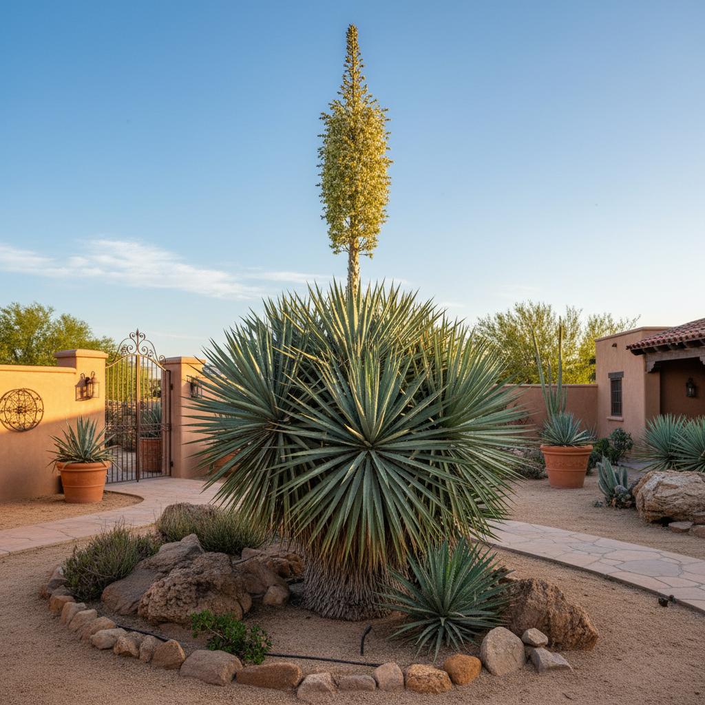 Sägeblättriges Schraubenpalmlilie (Dasylirion serratifolium)