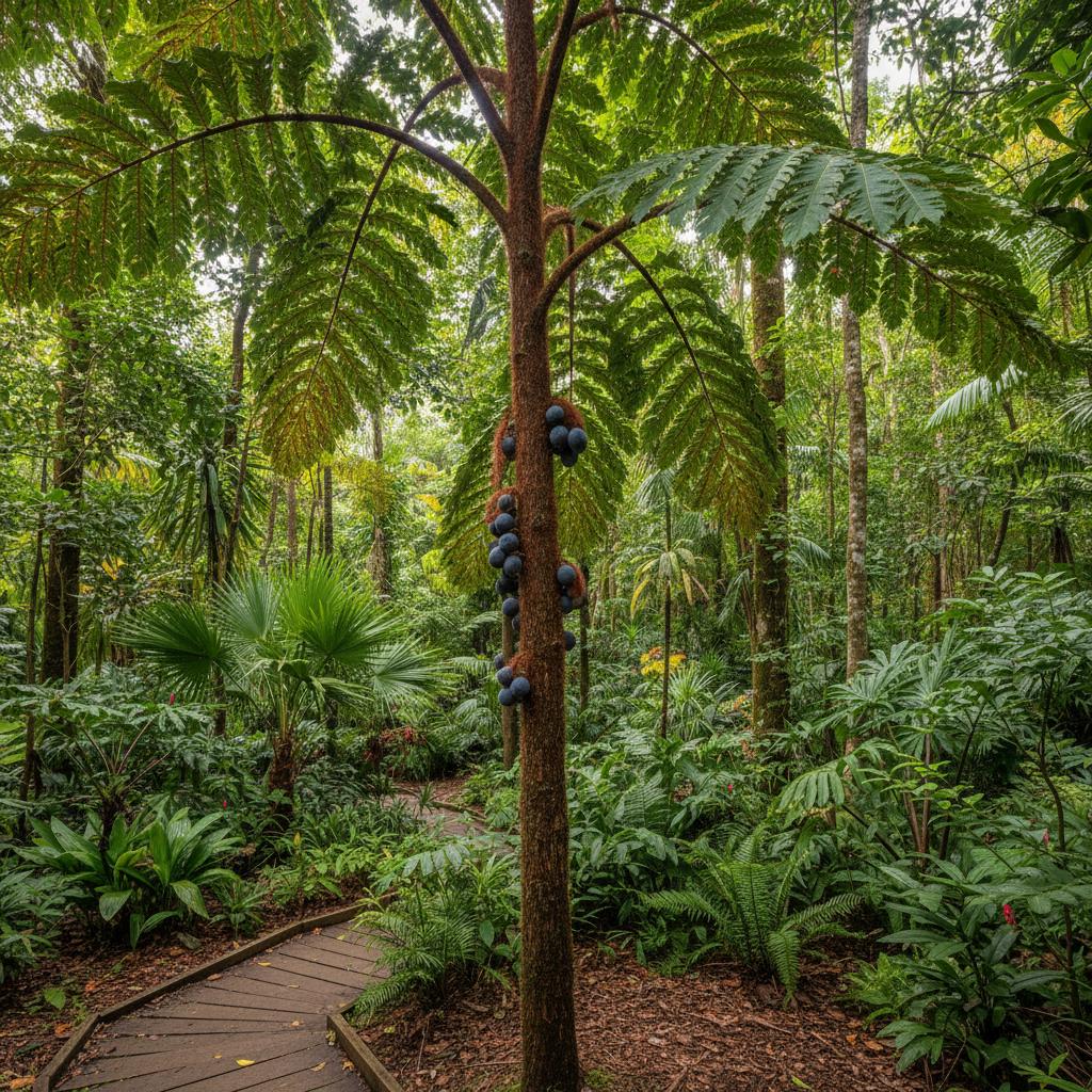 Queensland-Davidsonpflaume (Davidsonia pruriens)