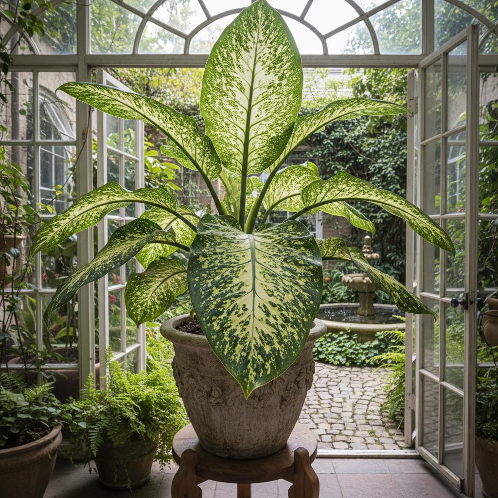 Buntblatt-Dieffenbachie (Dieffenbachia 'Camouflage')