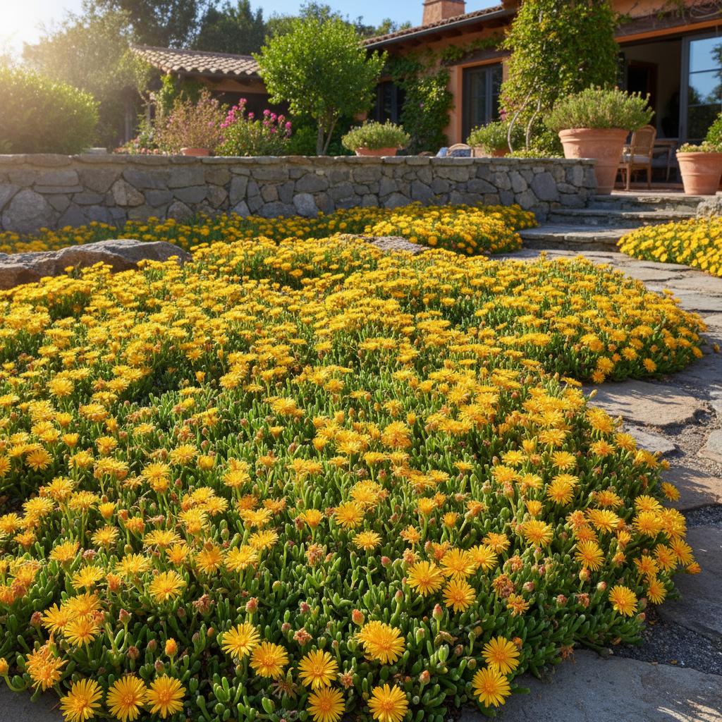 Gold Nugget Mittagsblume (Delosperma congestum 'Gold Nugget')