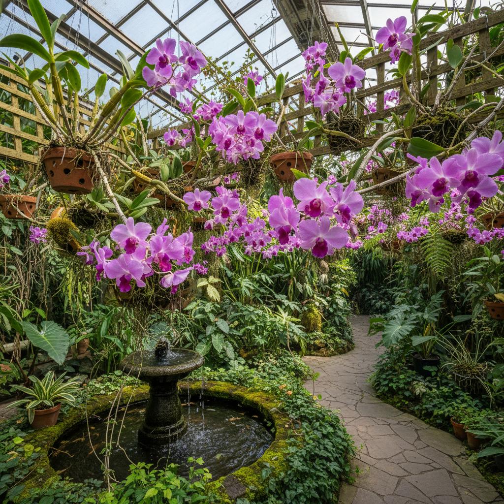Cooktown-Orchidee (Dendrobium bigibbum)