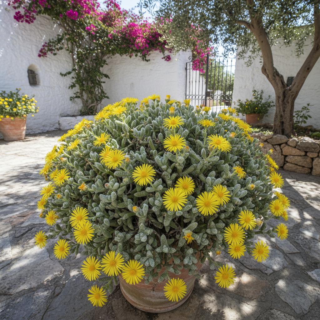 Gurkenpflanze (Delosperma echinatum)