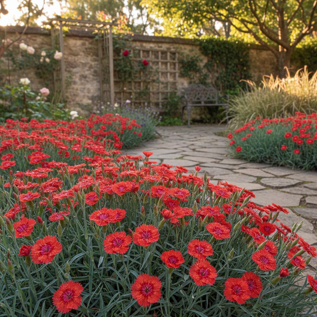 Feuerheide Nelke (Dianthus gratianopolitanus ‘Firewitch’)