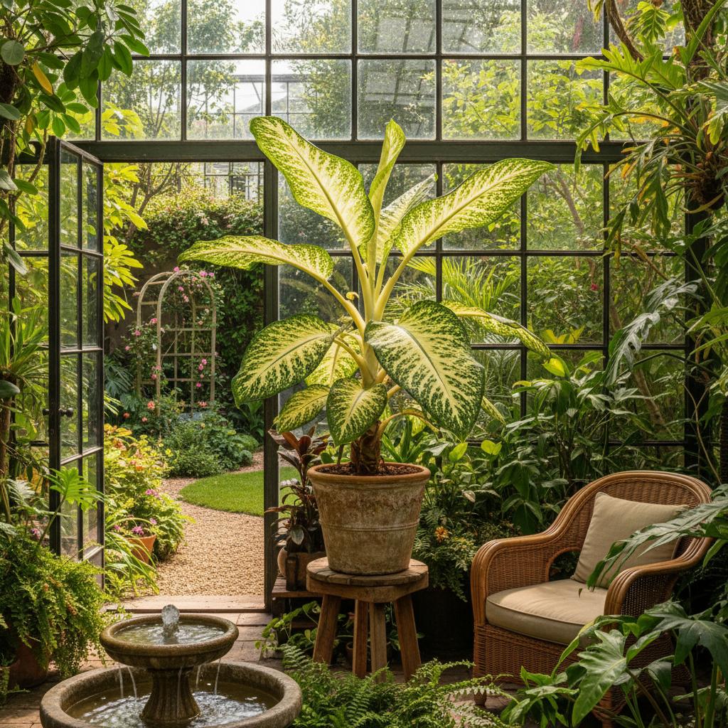 Dieffenbachie Tiki (Dieffenbachia maculata Tiki)