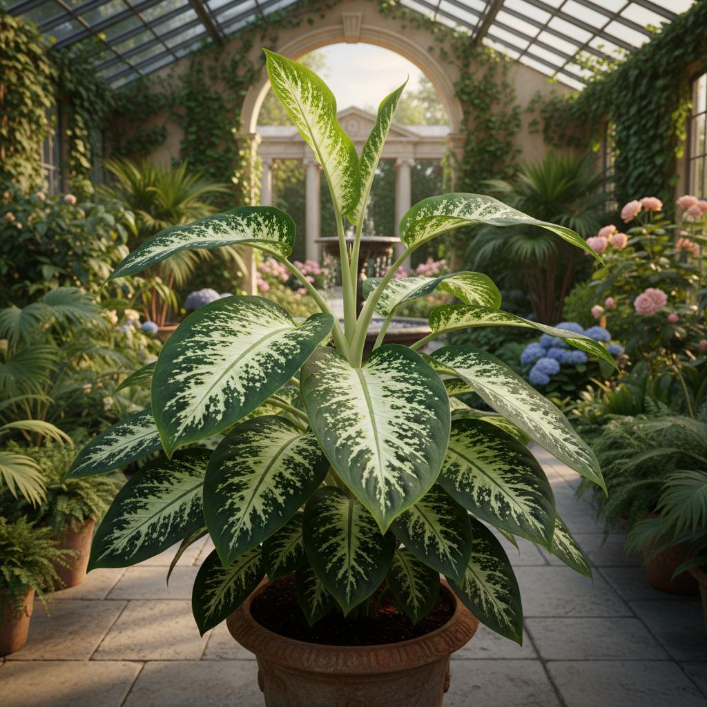 Dieffenbachie 'Memoria Corsii' (Dieffenbachia Memoria Corsii)