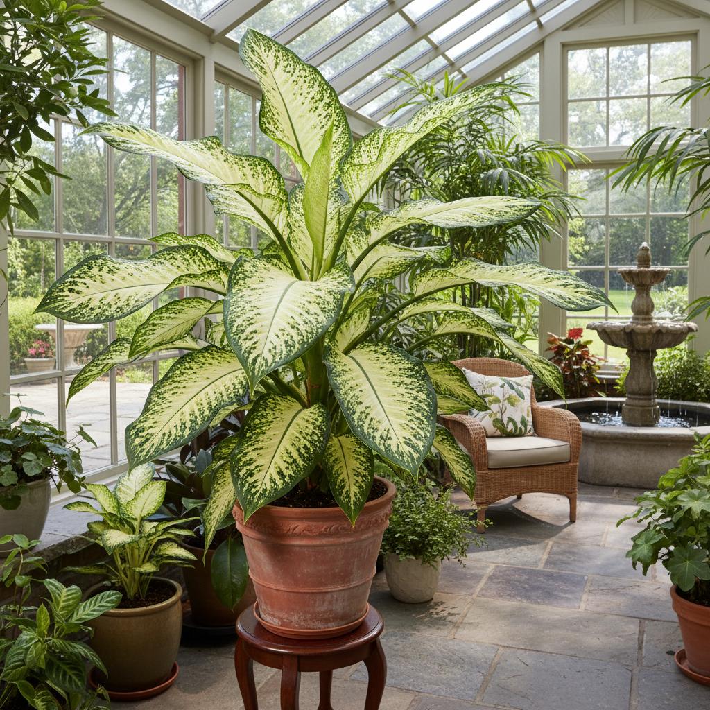 Dieffenbachie 'Tropic Snow' (Dieffenbachia seguine 'Tropic Snow')