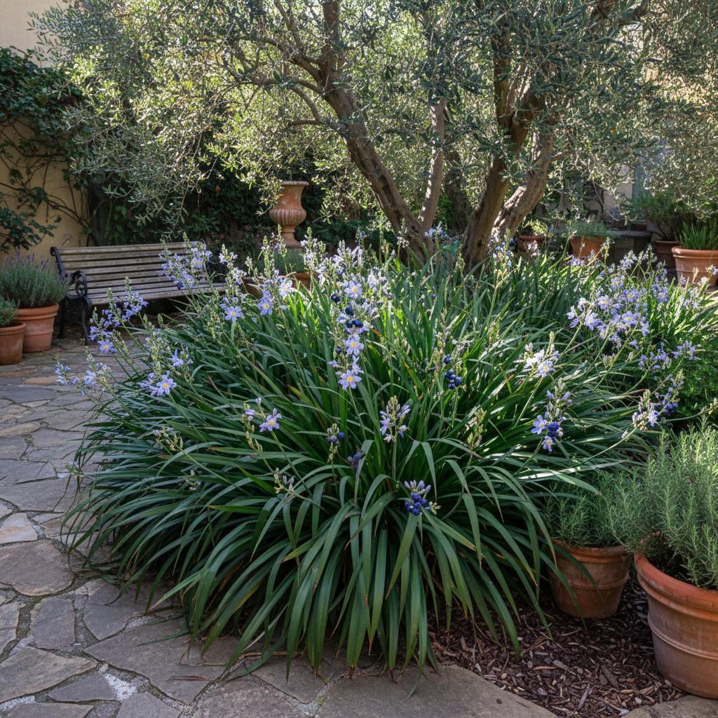 Tasmanischer Flachs-Lilie (Dianella tasmanica)