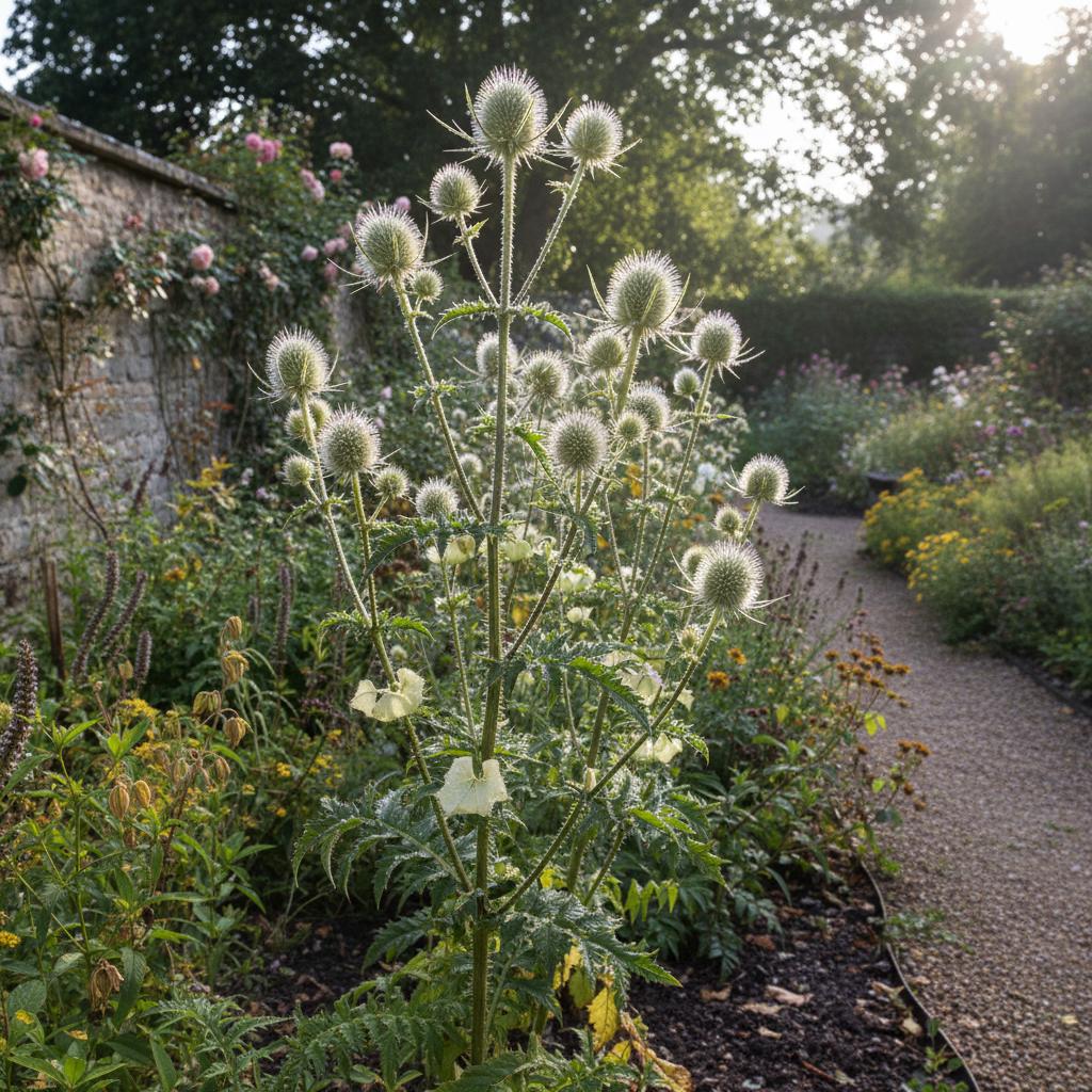 Kleine Kardenkarde (Dipsacus pilosus)