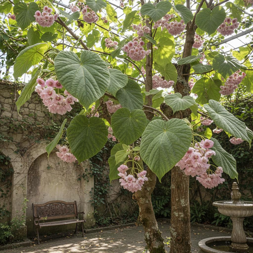 Rosa Kugelblütenbaum (Dombeya wallichii)