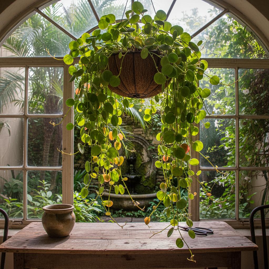 Moneda de plata (Dischidia nummularia)