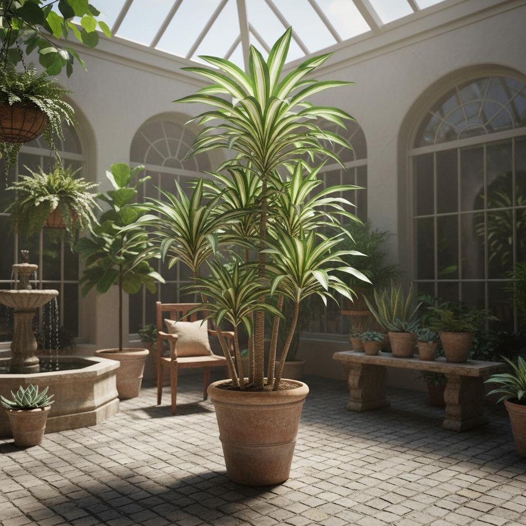 Drachenbaum 'Jade Jewel' (Dracaena fragrans 'Jade Jewel')