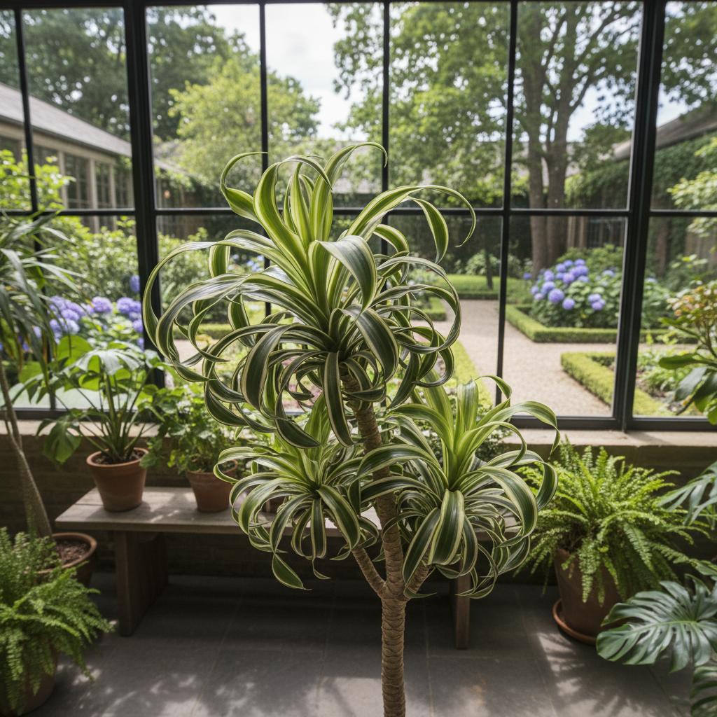 Geflochtener Drachenbaum (Dracaena reflexa 'Twister')