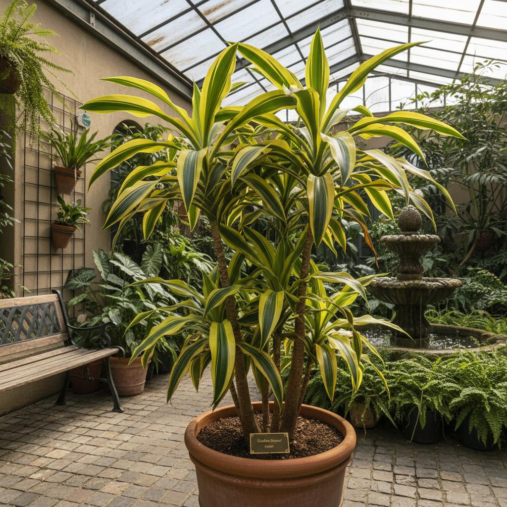 Goldherz-Drachenbaum (Dracaena fragrans 'Golden Heart')