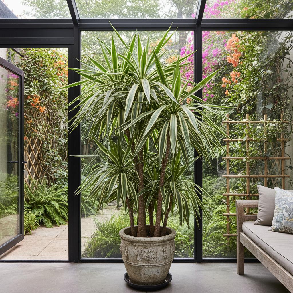 Drachenbaum 'White Jewel' (Dracaena fragrans 'White Jewel')