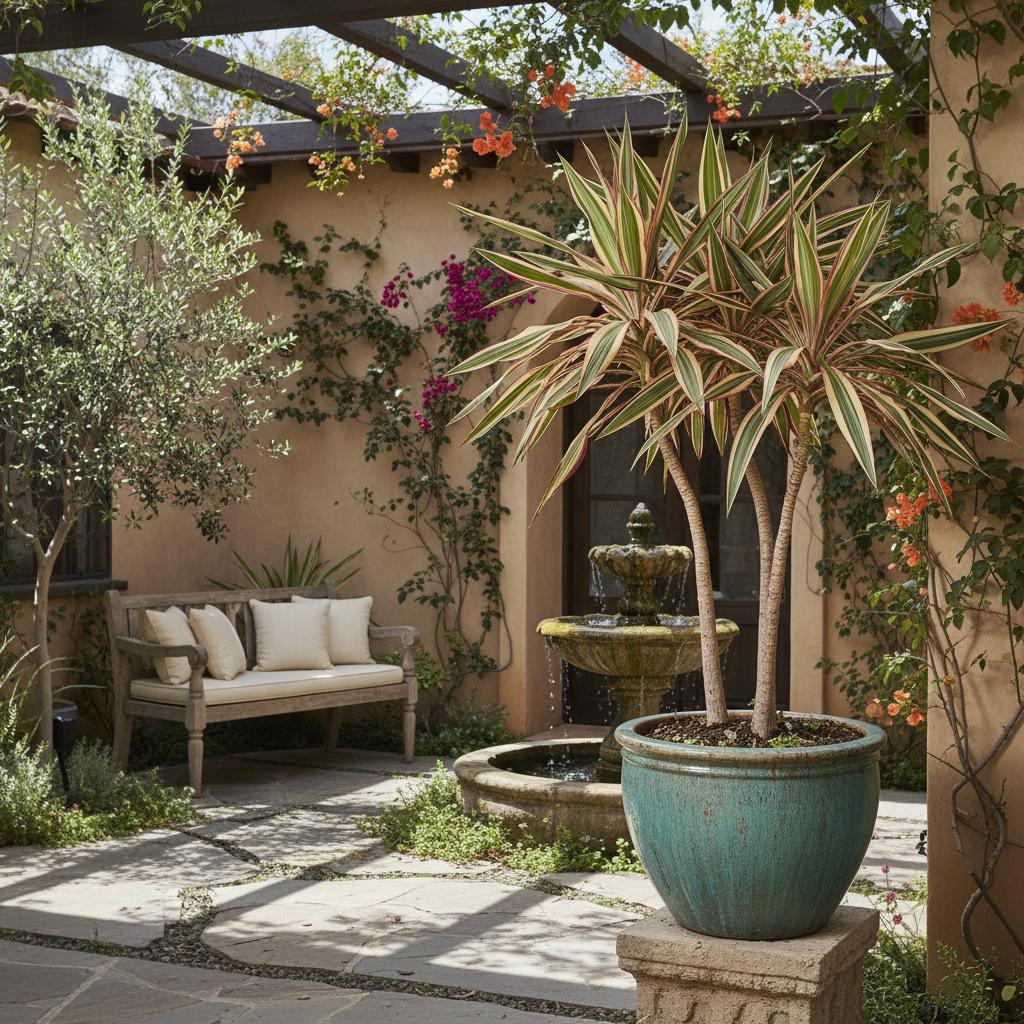 Drachenbaum 'Kiwi' (Dracaena marginata 'Kiwi')