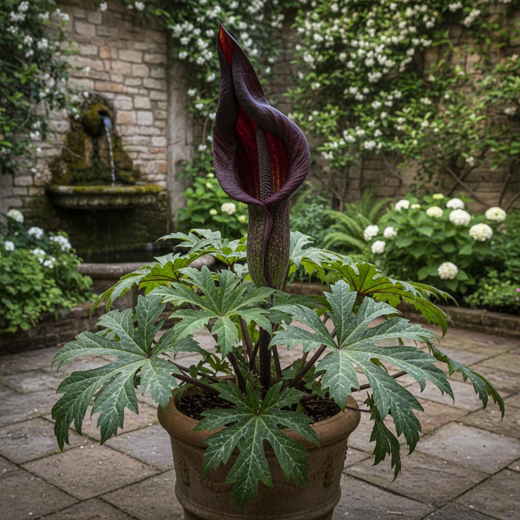 Stinklilie (Dracunculus vulgaris)