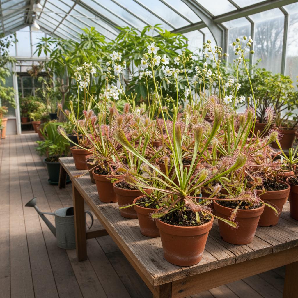 Drosera binada (planta sol) (Drosera binata)