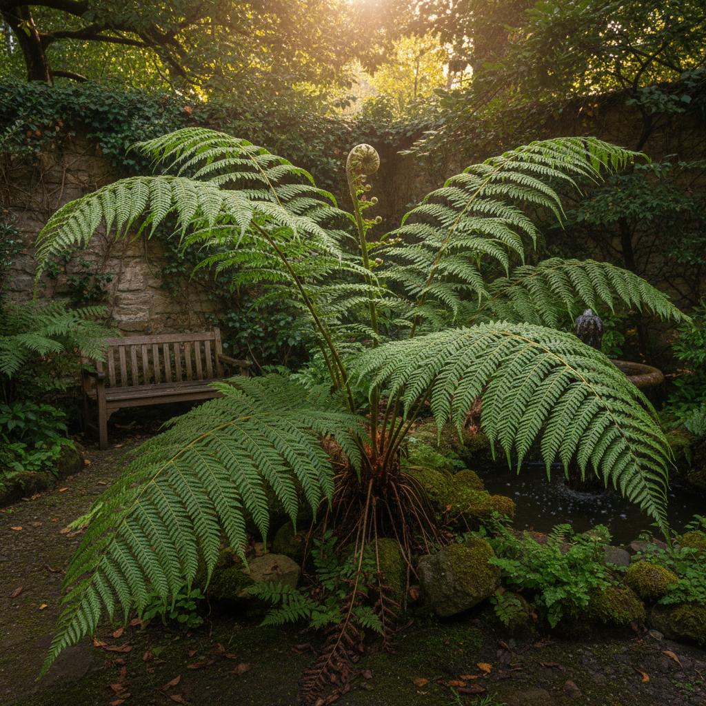 Mannsfarn (Dryopteris filix-mas)