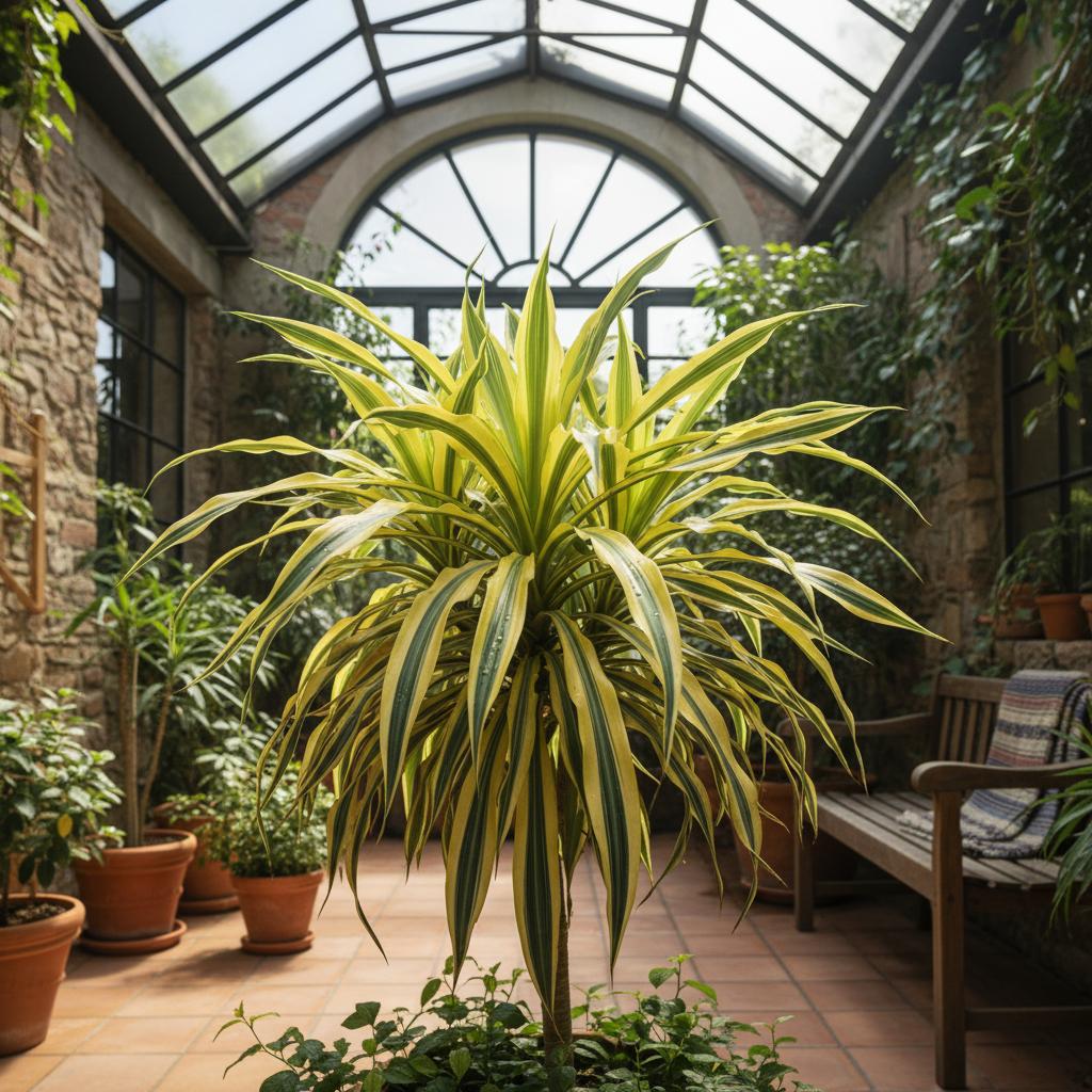 Drachenbaum 'Lemon Surprise' (Dracaena 'Lemon Surprise')