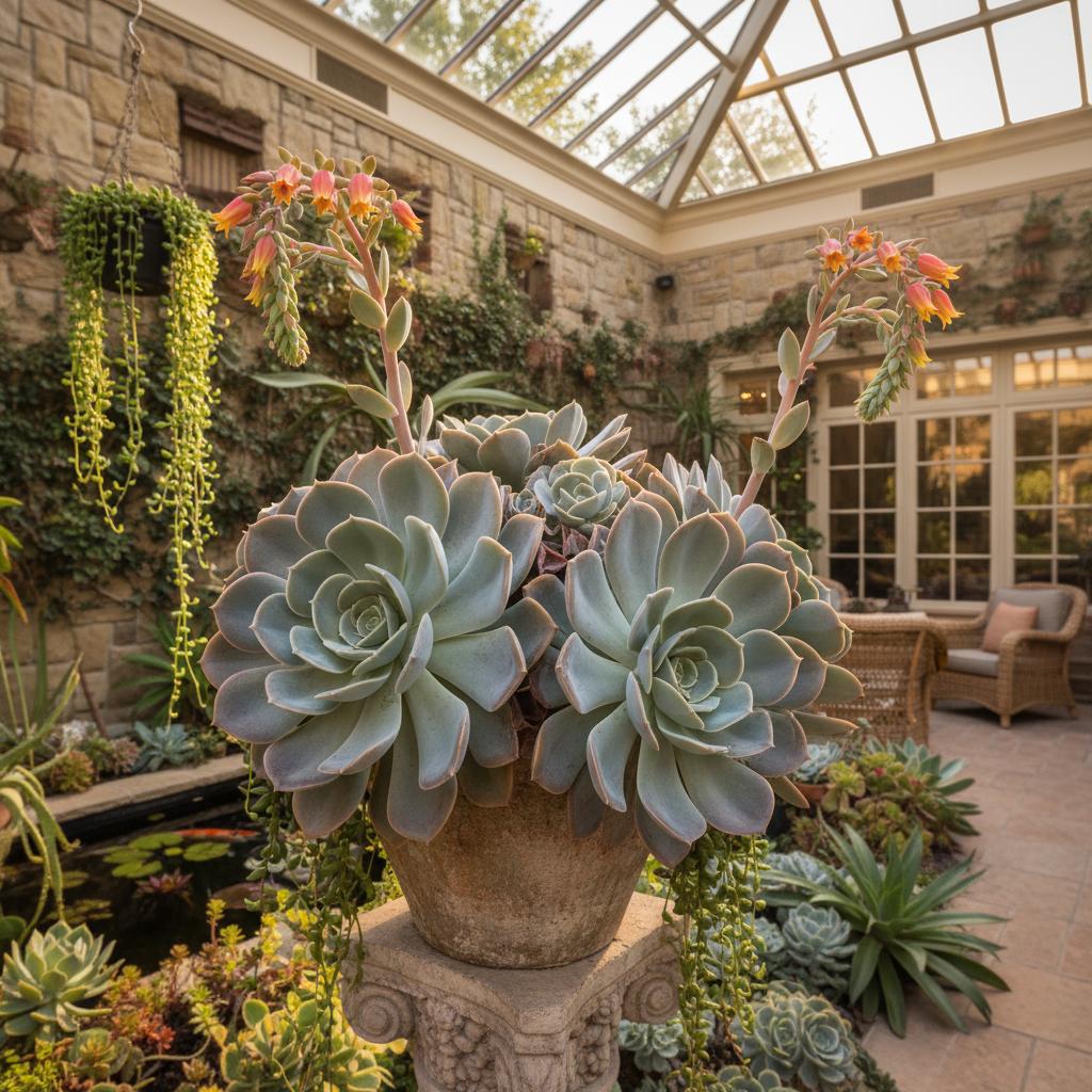 Blauer Prinz Echeverie (Echeveria 'Blue Prince')