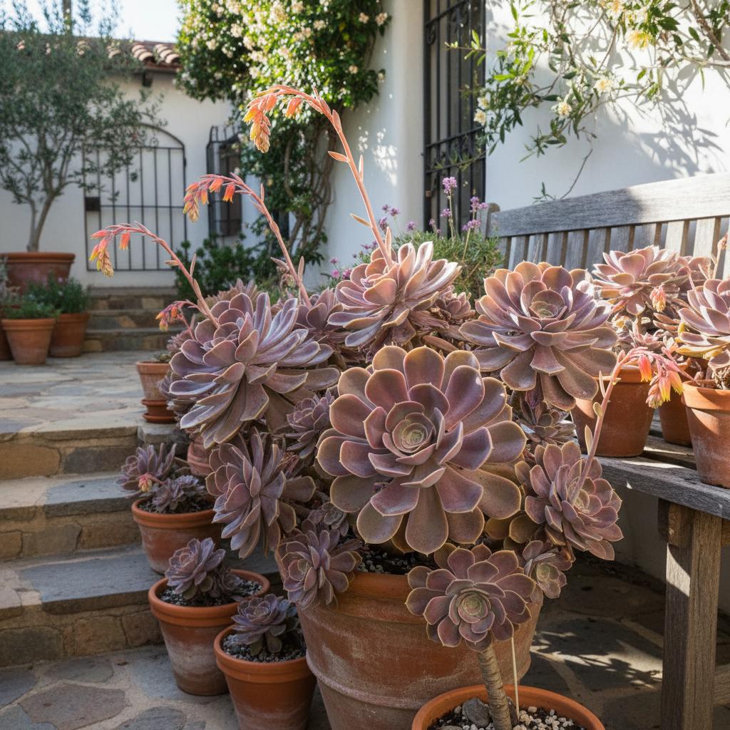 Afterglow-Echeveria (Echeveria 'Afterglow')