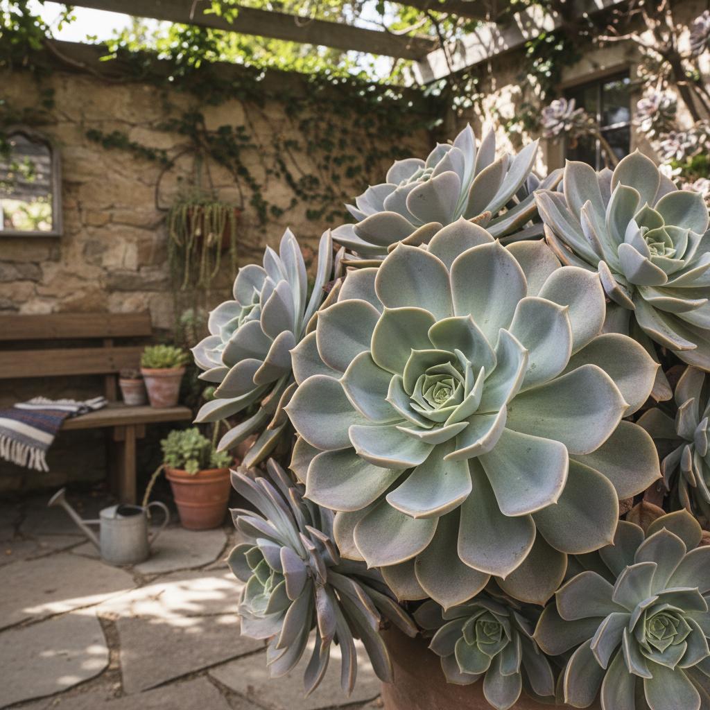 Echeverie 'Blue Heron' (Echeveria 'Blue Heron')